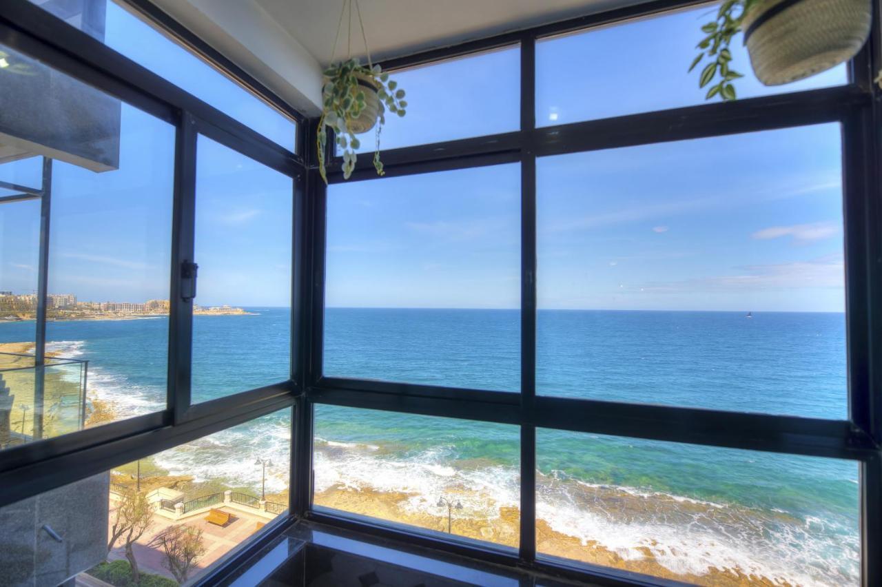 Beautifully Furnished Seafront 4 Bedrooms Goslm-4 Sliema Kültér fotó